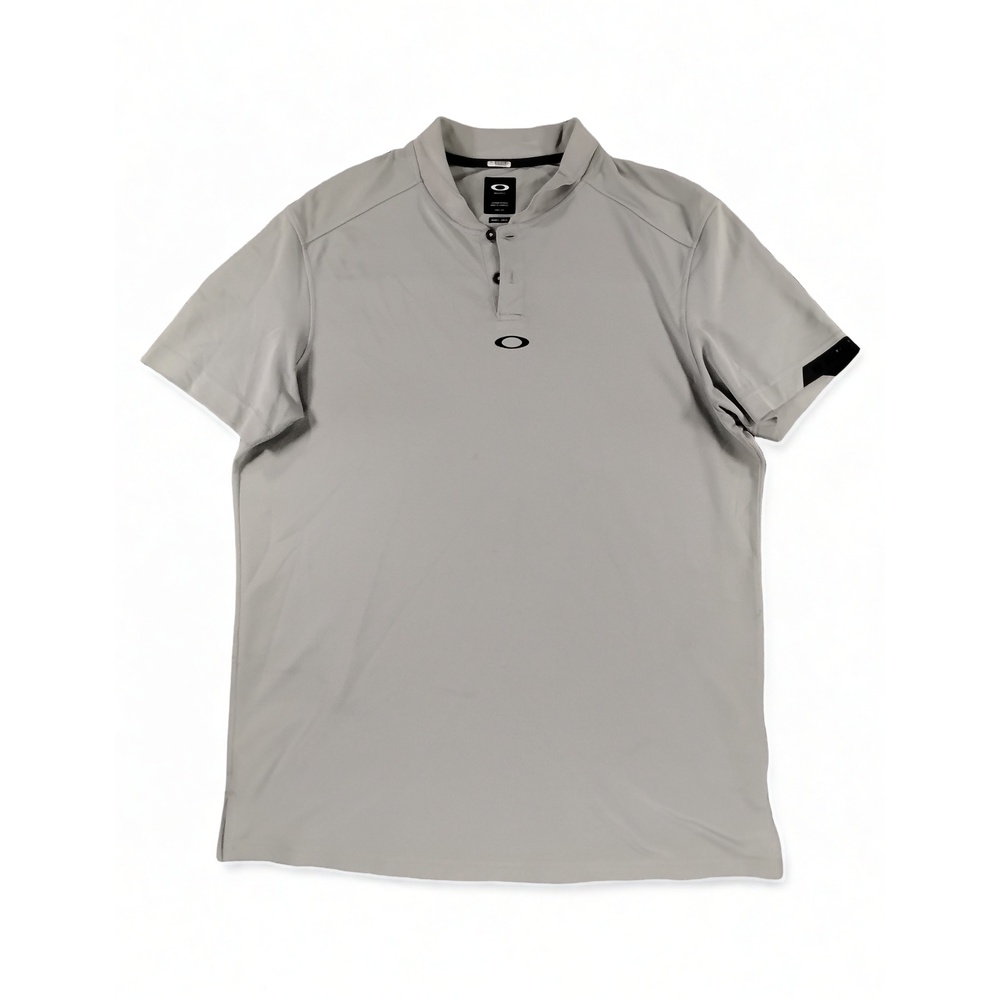 Minimalist Preppy Oakley Golf Polo Shirt Mens Large Performance Moisture Wicking